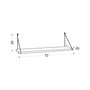 Hanah Home Armoni - Walnut